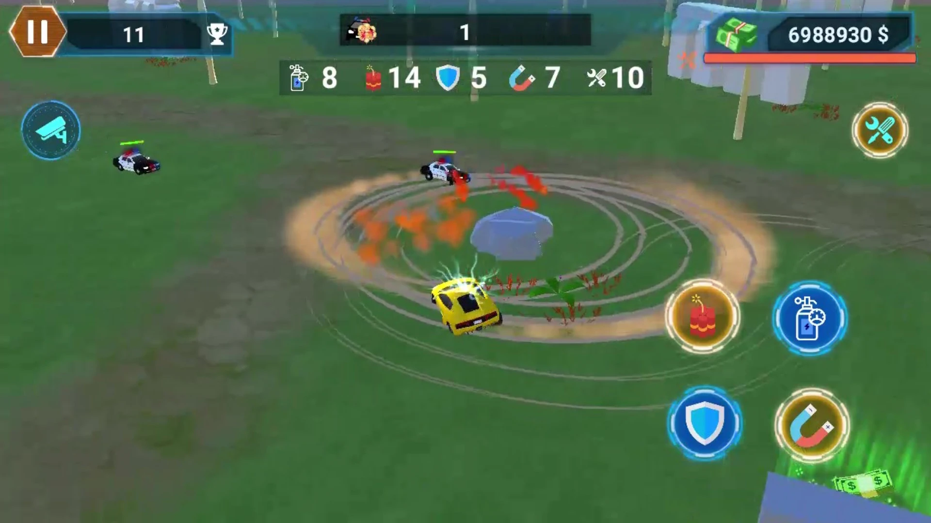 DRIFT  Chased by Police Game Screen Shot Images